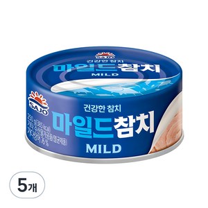 사조참치 마일드 참치, 250g, 5개