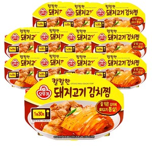 오뚜기 칼칼한 돼지고기김치찜, 180g, 12개