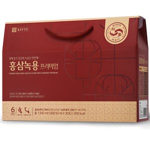 종근당건강 홍삼녹용 프리미엄, 30회분, 1.5L, 1박스