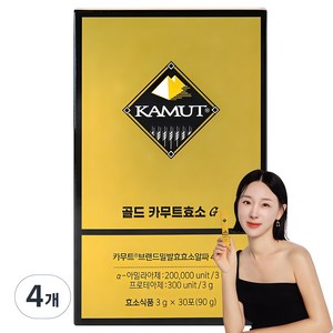 카무트 골드 카무트효소G, 90g, 4개