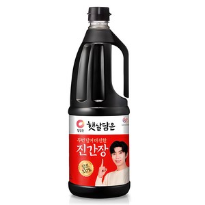 청정원 두번달여 더 진한 진간장, 1.7L, 1개