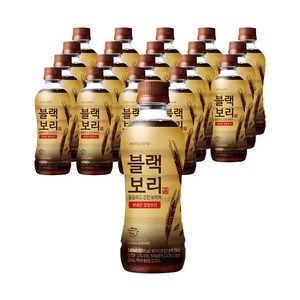 하이트진로 블랙보리 음료, 340ml, 20개