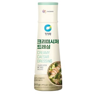 청정원 크리미시저 드레싱, 315g, 1개