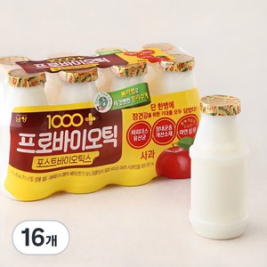 1000+ 프로바이오틱스 사과, 130ml, 16개