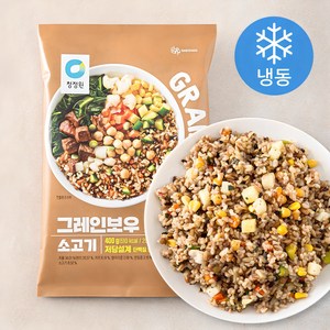 청정원 그레인보우 소고기 2개입 (냉동), 400g, 1개