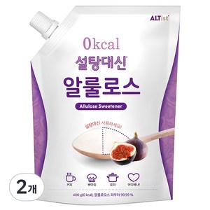 알티스트 설탕대신 알룰로스, 400g, 2개