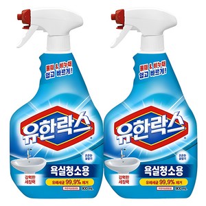 유한락스 멀티액션 욕실청소용 세정제, 900ml, 2개