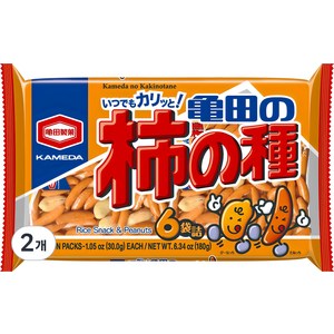 카메다 카키노타네 스낵 6p, 180g, 2개