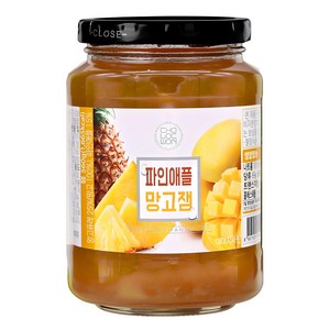 초록원 파인애플 망고잼, 560g, 1개