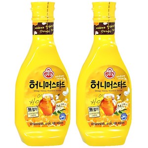 오뚜기 허니머스타드 소스, 535g, 2개