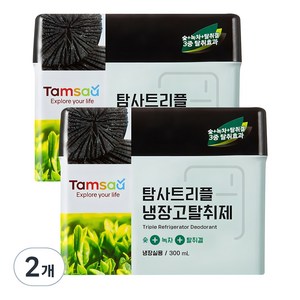 탐사 트리플 냉장고 탈취제 대용량, 300ml, 2개