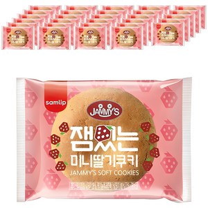 재미스 잼있는 미니딸기쿠키, 16g, 30개