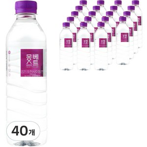 몽베스트 생수, 500ml, 40개