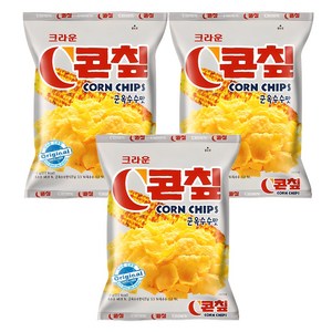 콘칲 군옥수수맛, 70g, 3개