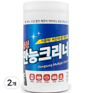 홈인더스트리 동성 만능크리너 200p 본품통 대용량, 2개