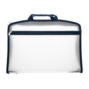 에코청운 BS 지퍼화일 A4 5cm, 청색, 1개