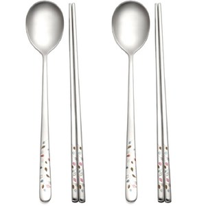 리빙한국 레이저한수저, 올리비아, 2벌, 1세트