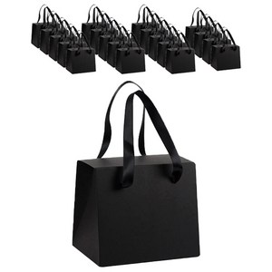헬로우모리스 블랙 뉴박스백 밑면 16 x 12 윗면 16 x 7.5 cm 높이 14 cm, 20개입