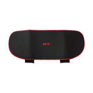 GT 사계절 뒷좌석 시트커버, 레드스티치, 1개