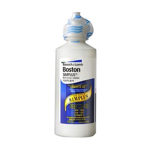 보스톤 심플러스 렌즈 세정액, 120ml, 1개