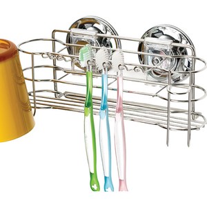 스파이더락 와이어 칫솔걸이, 실버, 1개