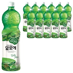 자연은 알로에 주스, 1.5L, 12개