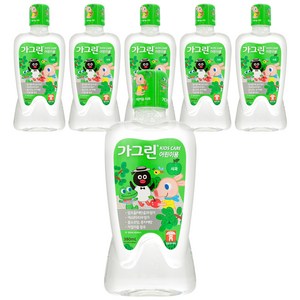 동아제약 어린이용 가그린 사과향, 380ml, 6개