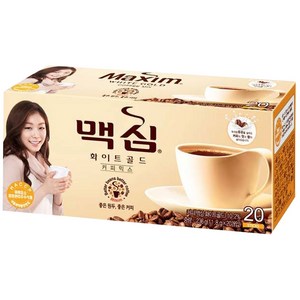동서 맥심 화이트골드 커피믹스, 20개입, 1개
