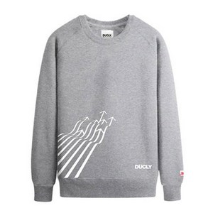 듀클라이 빅사이즈 기모 맨투맨 DUC-123