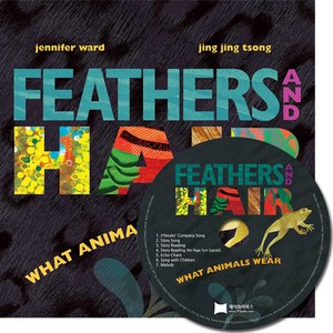 노부영 Feathers and Hair What Animals Wear (Hardcover + CD), JYbooks(제이와이북스)