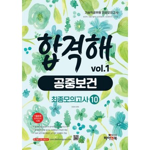 기술직 공무원 전공모의고사 합격해 공중보건 vol 1: 최종모의고사 10, 하이앤북