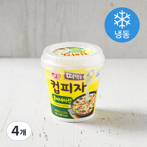 오뚜기 떠먹는 컵피자 콤비네이션 (냉동), 150g, 4개