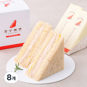 홍루이젠 호밀빵 햄 샌드위치, 68g, 8개