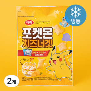 하림 포켓몬 치즈너겟 (냉동), 420g, 2개