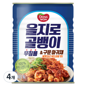 동원 을지로골뱅이 앤 구운아귀채, 300g, 4개