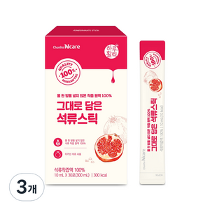 천호엔케어 그대로 담은 석류스틱 30p, 3개, 300ml