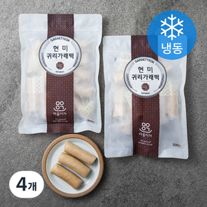 착한마을마음이가 현미귀리가래떡 (냉동), 500g, 4개