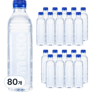 아임에코 가벼운샘 무라벨, 500ml, 80개