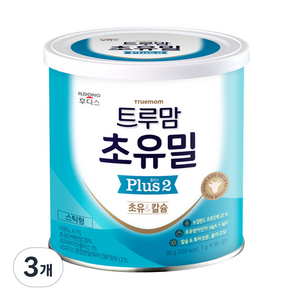 일동후디스 트루맘 초유밀 플러스 2단계 1g X 90p, 초유, 3개, 90g