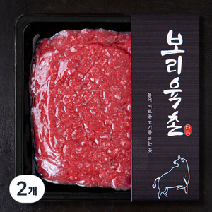 보리육촌 국내산 소고기 정육 2등급 다짐육 (냉장), 2개, 250g