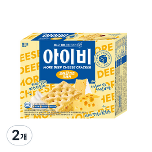 아이비 모어딥치즈 크래커, 270g, 2개