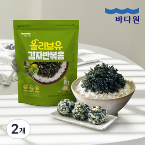 바다원 올리브유 김자반볶음, 50g, 2개