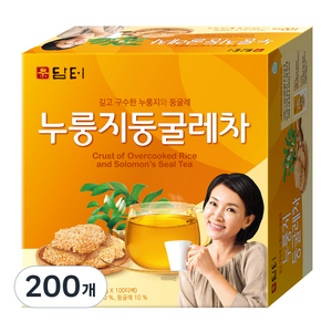 담터 누룽지 둥굴레차, 1.5g, 100개입, 2개