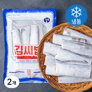 김씨밥 제주 손질 은갈치 5마리 (냉동), 700g(중, 5마리), 2개