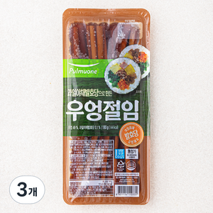 풀무원 과일야채발효당으로 만든 우엉절임, 180g, 3개