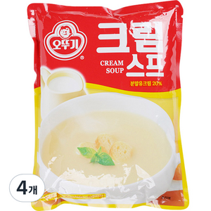 오뚜기 크림스프 1kg, 4개