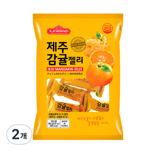 일광제과 제주감귤젤리, 280g, 2개