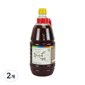 자연다감 황석어액젓, 2kg, 2개