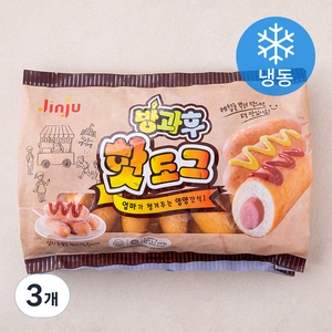 진주햄 방과후 핫도그 (냉동), 1000g, 3개