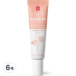 에르보리앙 슈퍼 BB SPF25, 클레어, 15ml, 6개